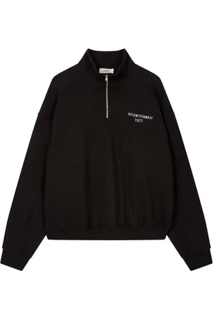 Studio Tomboy Sweatshirt med dragkedjekrage
