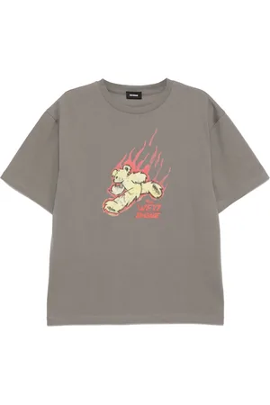 We11 Done Run Flame Teddy t