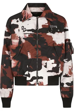 Dolce & Gabbana Kamouflagemönstrad jacka
