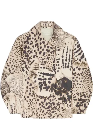 DRIES VAN NOTEN Tröja med abstrakt mönster