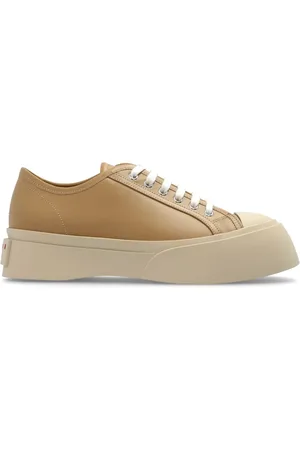 Marni Pablo platåsneakers i läder