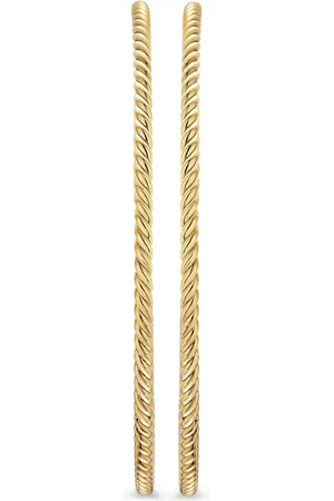 David Yurman Cablespira® hoops i 18K gult guld