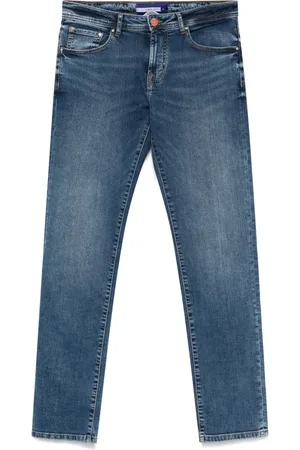 Manuel Ritz Jeans med logotypmärke