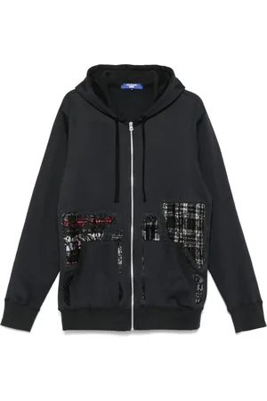 JUNYA WATANABE X Comme des Garçons hoodie med lappdesign