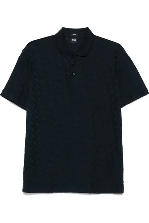 HUGO BOSS Mönstrad skjorta i jacquard