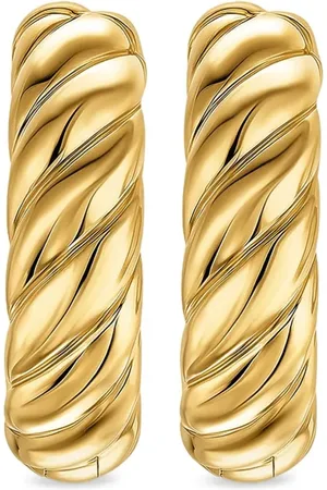 David Yurman DY Madison® örhängen i 18K gult guld