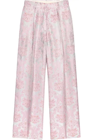 DRIES VAN NOTEN Byxor i jacquard