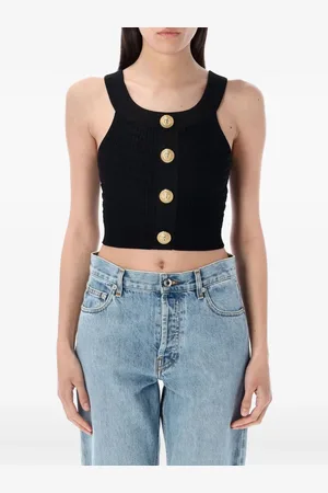 Balmain Topp med båtringning