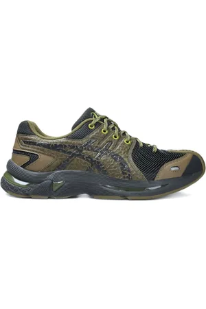 Asics Strumpsneakers med läderpanel