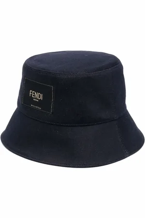 Fendi Fiskehatt med logotypmärke
