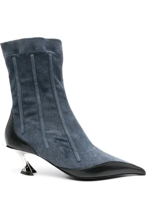 MUGLER Stövletter med huggtand 55 mm
