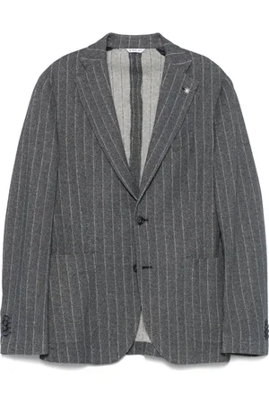 Manuel Ritz Kritstrecksrandig blazer