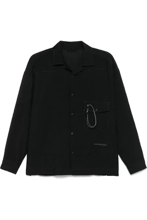 and wander Skjorta med broderad logotyp
