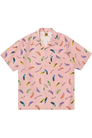 HUMAN MADE Feather skjorta