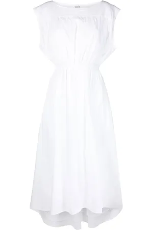 Totême Asymmetrisk midiklänning