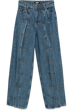 ROTATE Jeans med dekorativa knappar