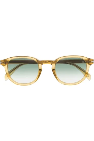 DB EYEWEAR BY DAVID BECKHAM Tonade runda solglasögon