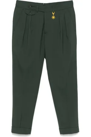 Manuel Ritz Slacks med logotypapplikation