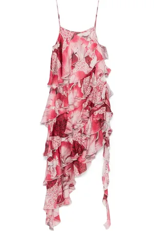 Roberto Cavalli Blommig miniklänning