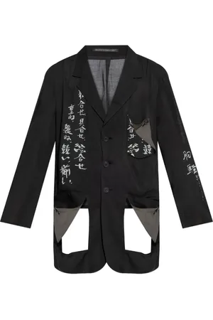 YOHJI YAMAMOTO Blazer med utskuren detalj