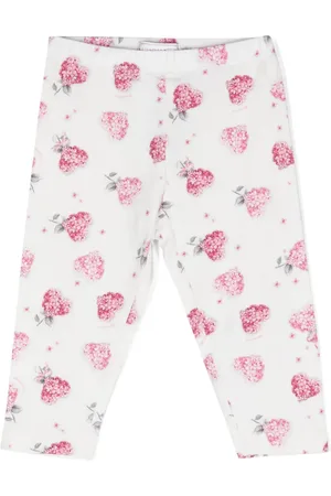 MONNALISA Leggings med blommigt hjärta