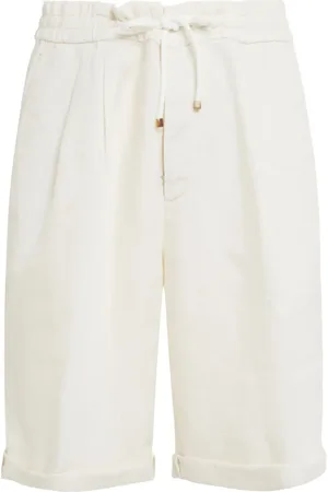 Brunello Cucinelli Bermudashorts i linne