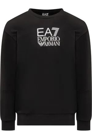 EA7 Sweatshirt med logotyp