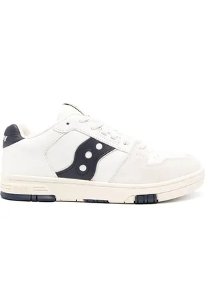 Saucony Sonic lädersneakers med panel