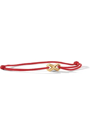 David Yurman Infinity Link armband i 18K gult guld (9 mm)