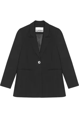 Ganni Blazer med stretchdesign