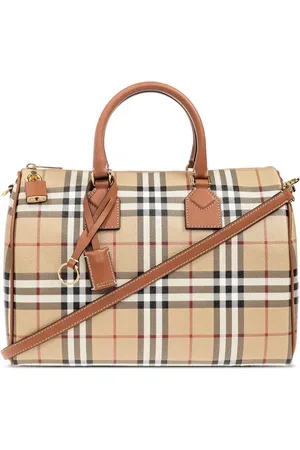 Burberry Rutig duffelväska