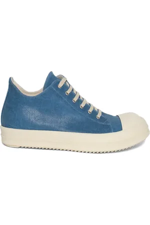 Rick Owens Höga sneakers i denim