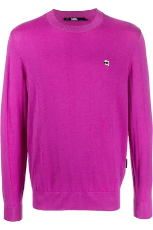 Karl Lagerfeld Ikon 2.0 tröja med rundad hals