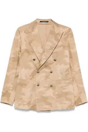 TAGLIATORE Kamouflagemönstrad blazer