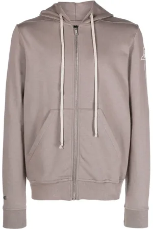 Rick Owens Hoodie med broderad logotyp