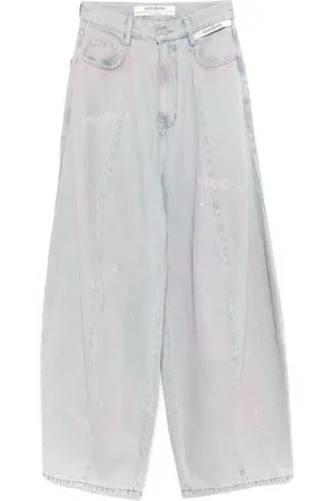 KIMHEKIM Sprejfärgade ballongjeans
