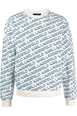 Karl Lagerfeld Sweatshirt med logotyp