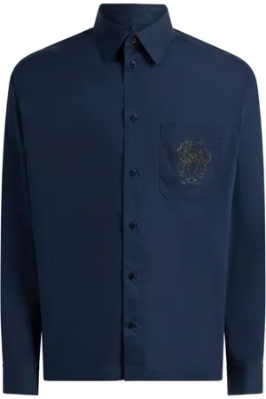 Etro Skjorta med broderad logotyp