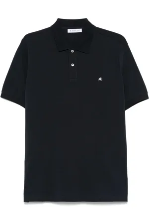 Manuel Ritz Pikétröja med broderad logotyp