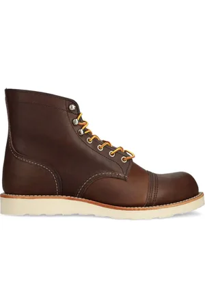 Red Wing Stövlar med snörning och tåhätta