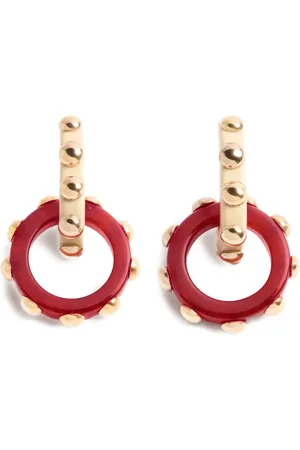 La DoubleJ Double Hoop örhängen