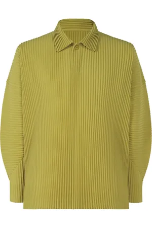 Issey Miyake Plisserad skjorta