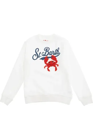 MC2 SAINT BARTH Sweatshirt med logotyp