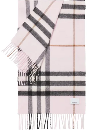 Burberry The Classic rutig halsduk med fransar