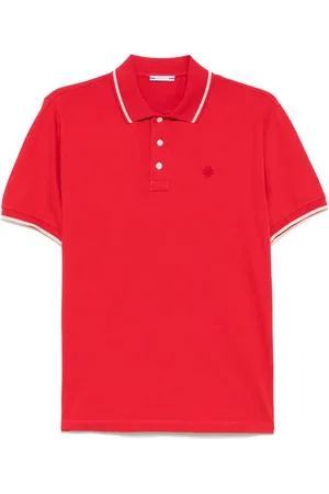 Jacob Cohen Pikétröja med broderad logotyp