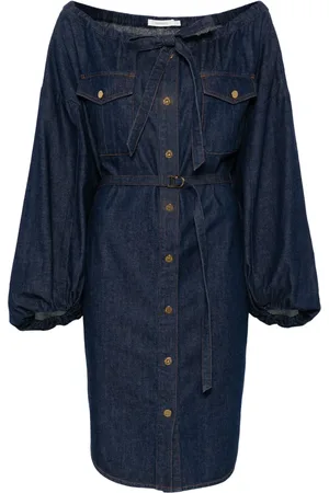 ZIMMERMANN Kort jeansklänning