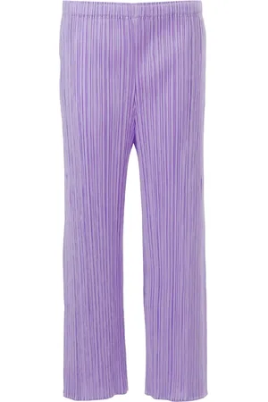 PLEATS PLEASE ISSEY MIYAKE MC June plisserade trekvartsbyxor