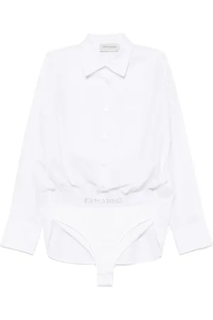 Ermanno Firenze Body med spetsdetalj
