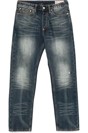 Evisu Jeans med broderad fiskmås