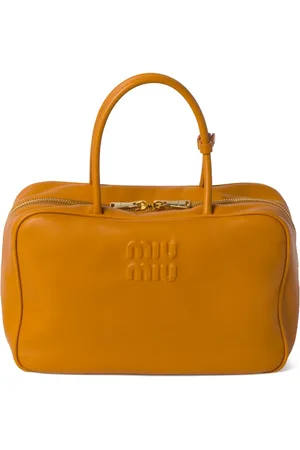 Miu Miu Läderväska med topphandtag